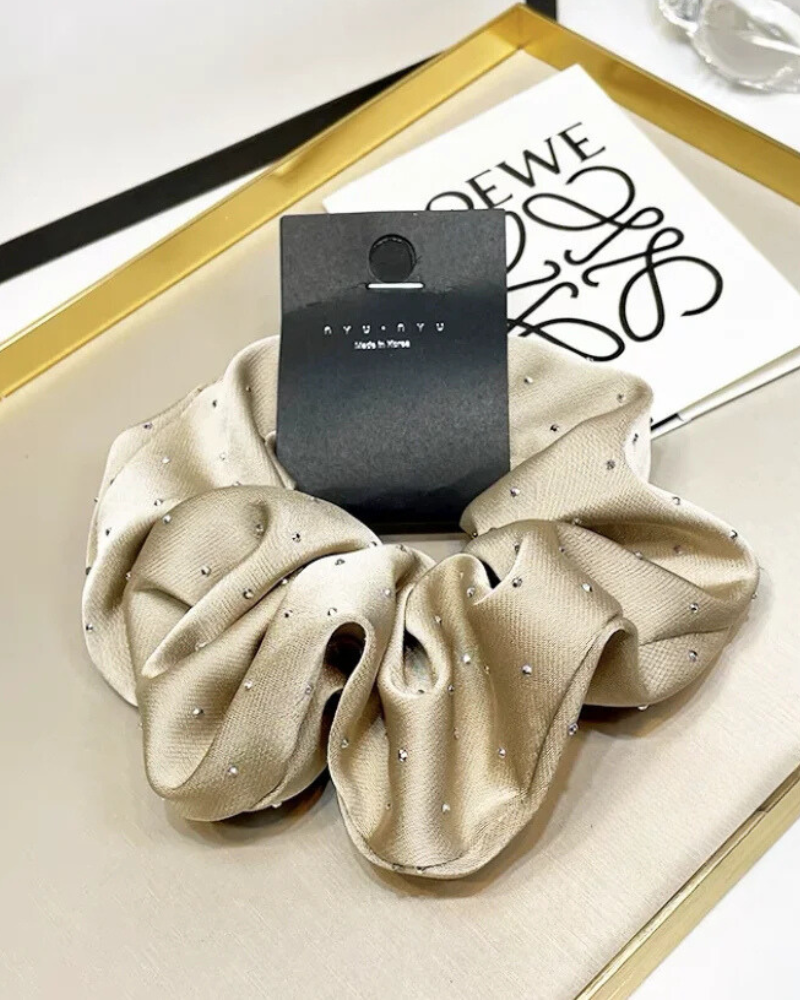 Gumička do vlasů s třpytivými částicemi