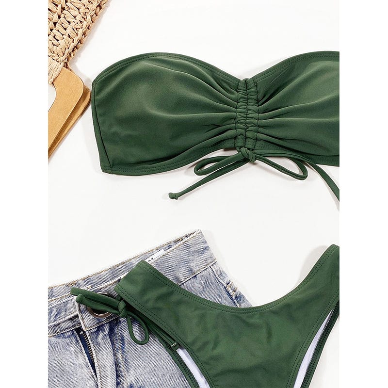 Brazilské bikiny s nastavitelnými ramínky