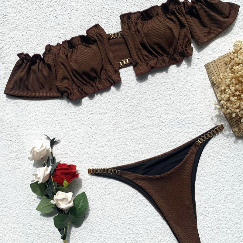 Dvoudílné bikiny s rukávy