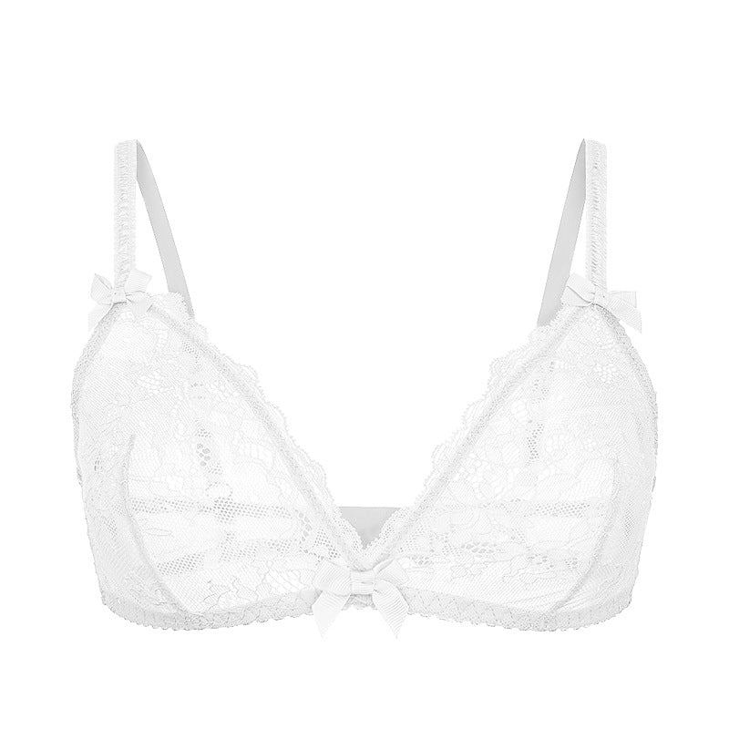 Krajková podprsenka s romantickými detaily