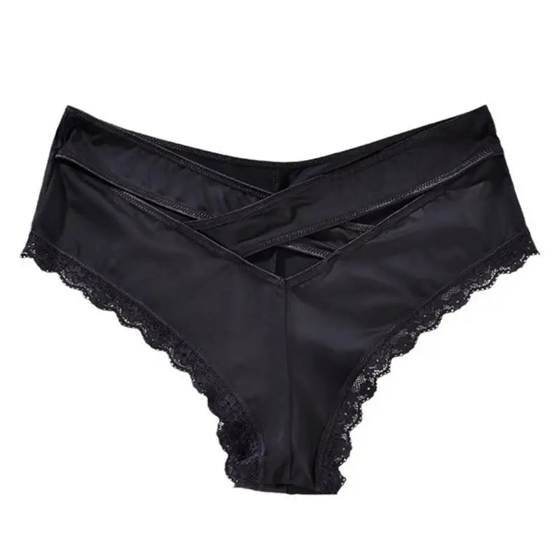 Kalhotky s krajkou a ramínky