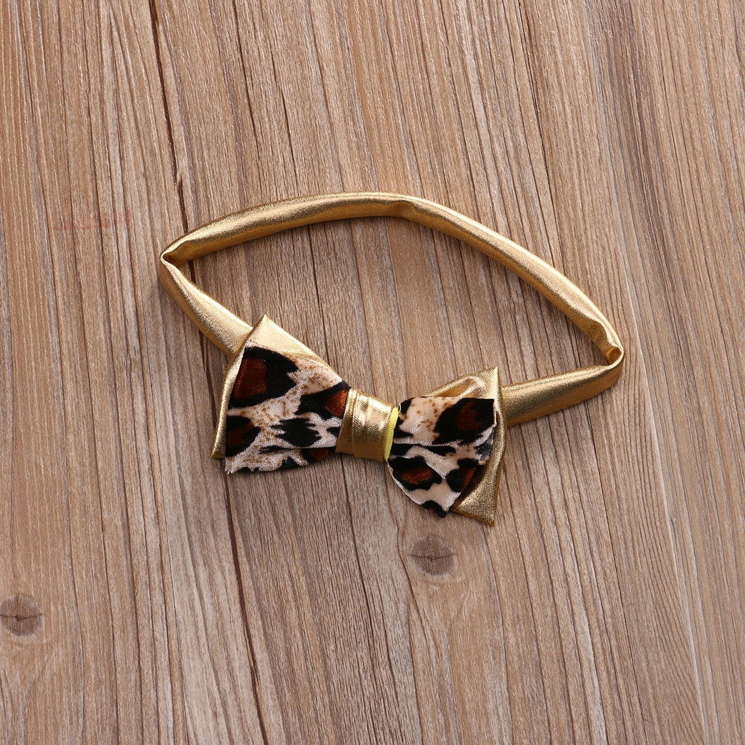 Asymetrické dvoudílné plavky s leopardím vzorem pro dívky