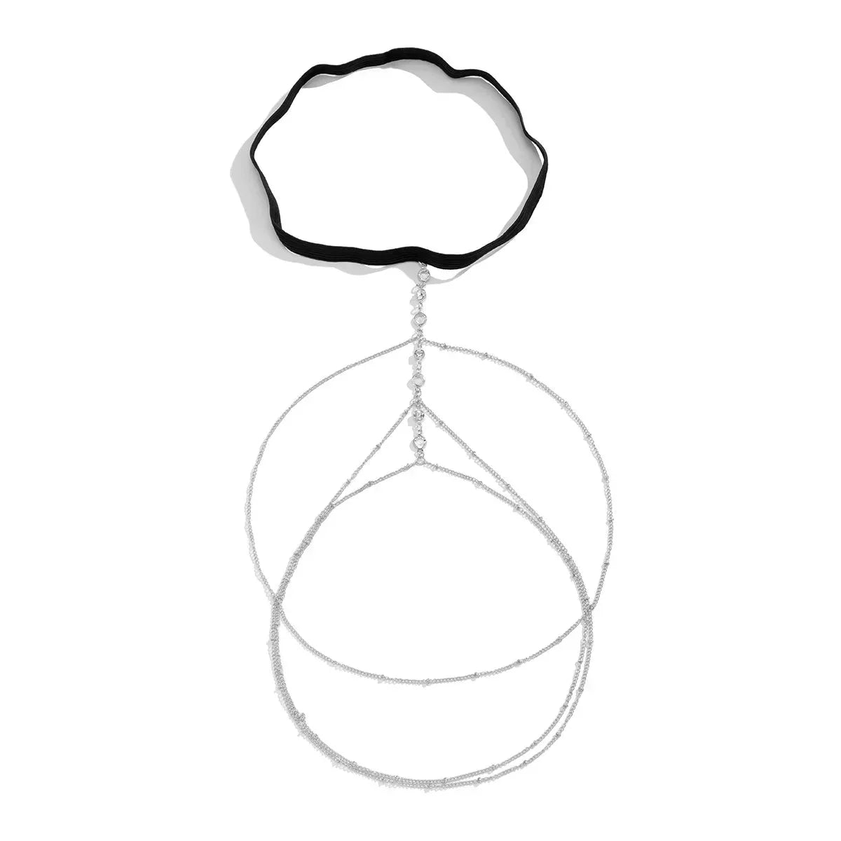 Stehenní šperky s ozdobnými krystaly