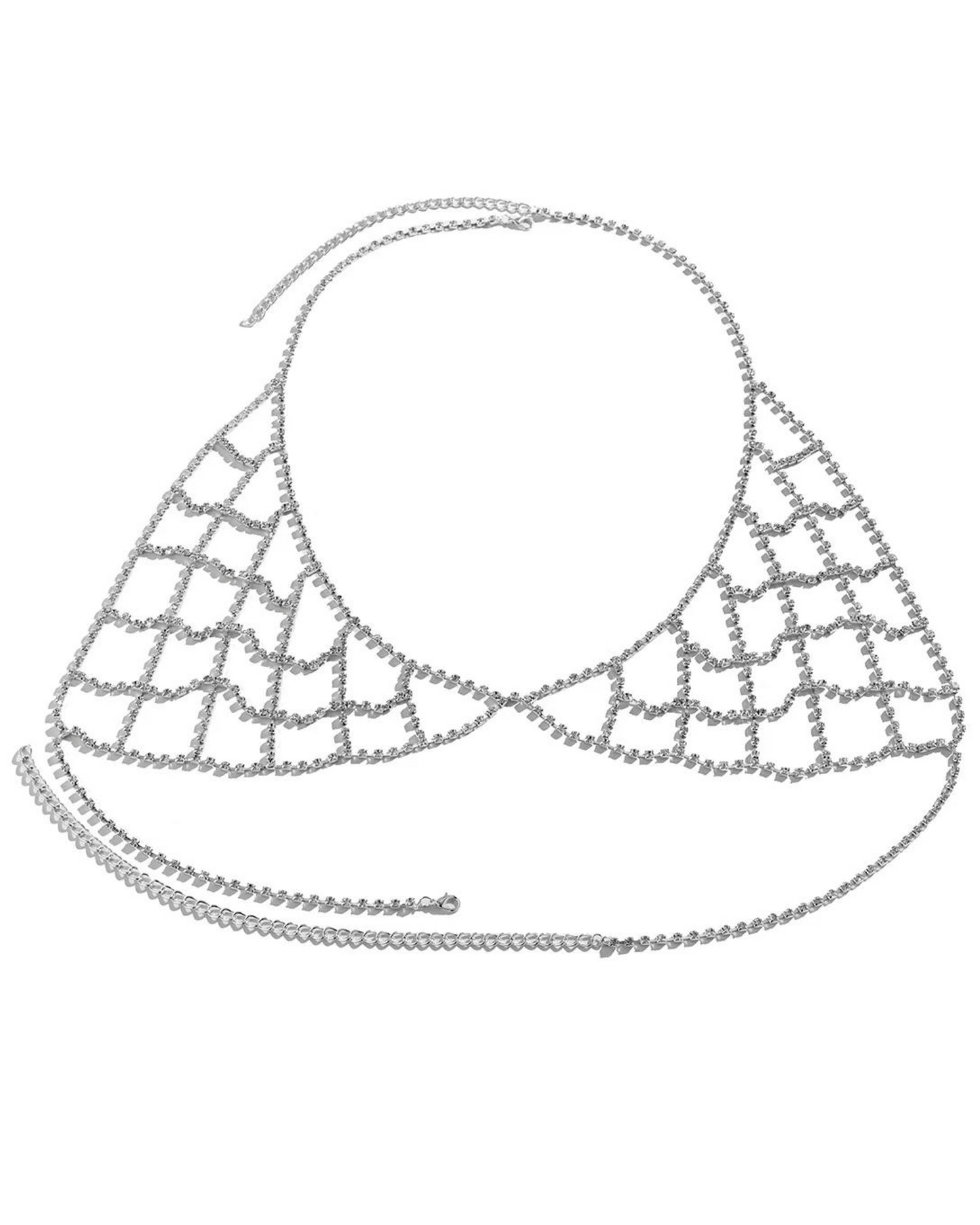 Řetízek ve tvaru podprsenky