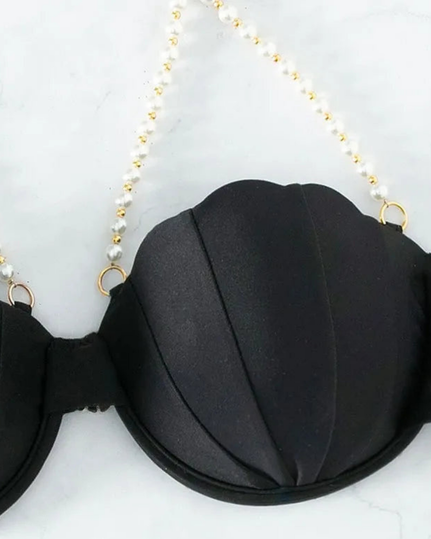 Plavky s podprsenkou s mořským vzorem