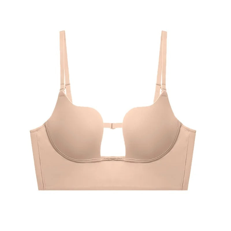 Push-up podprsenka s nízkým zapínáním