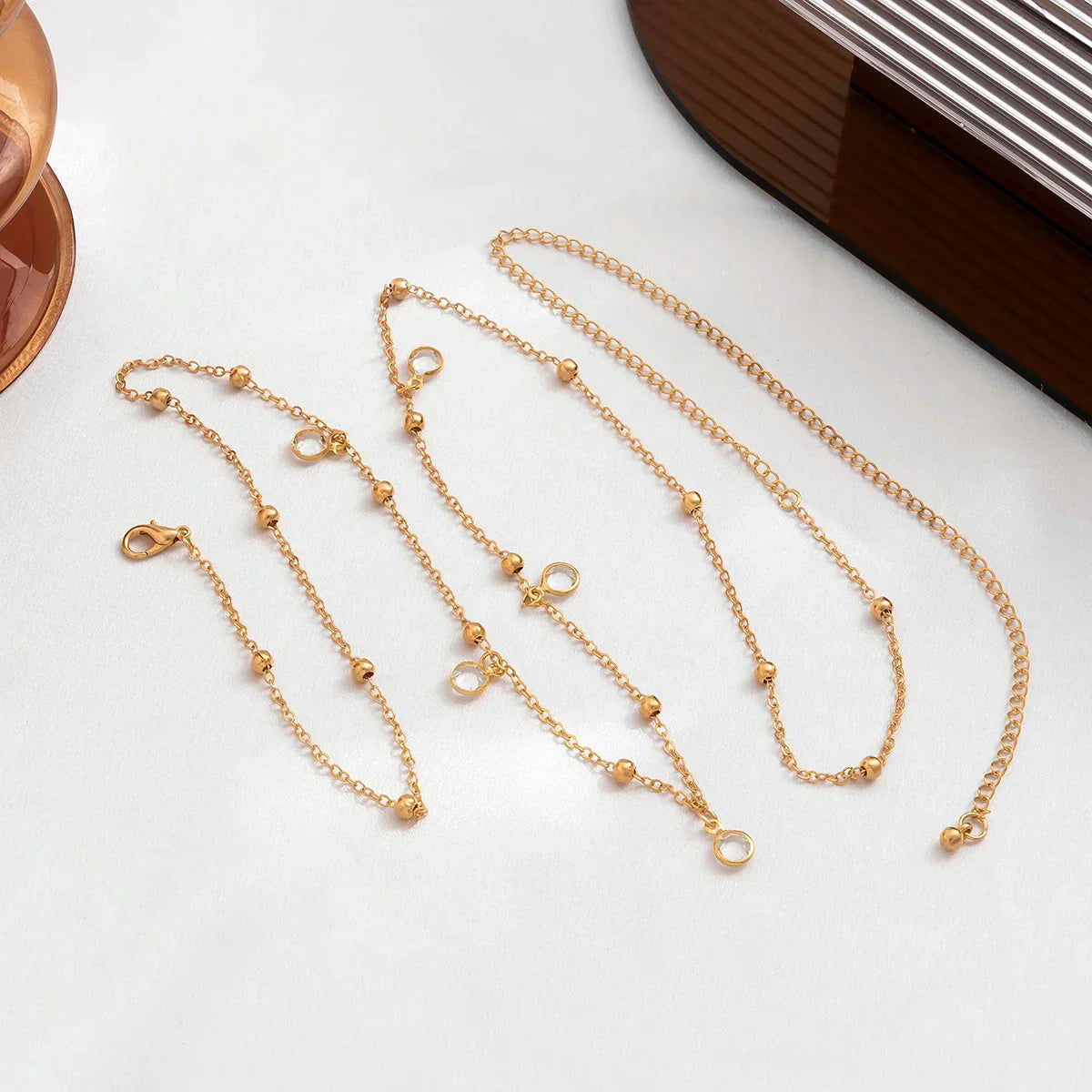 Šperky do pasu s ozdobnými krystaly