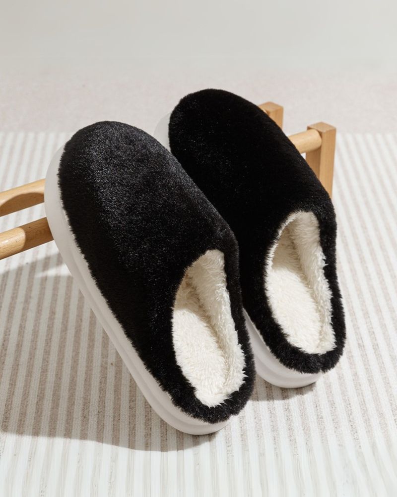 Klasické nadýchané pantofle