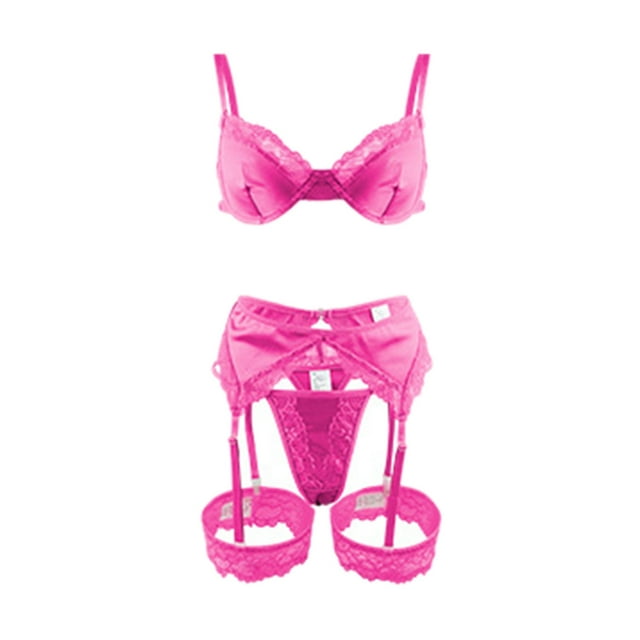 3dílná krajková spodní souprava