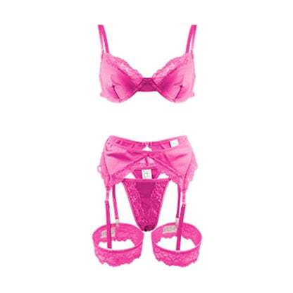 3dílná krajková spodní souprava