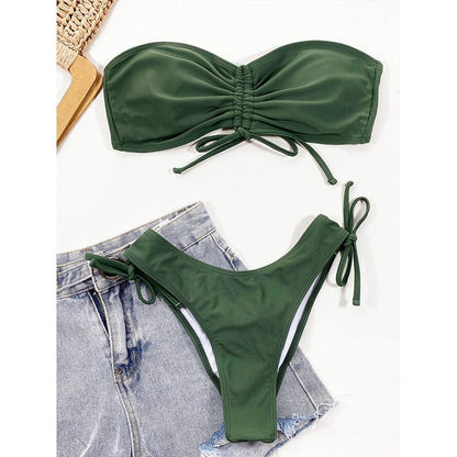 Brazilské bikiny s nastavitelnými ramínky