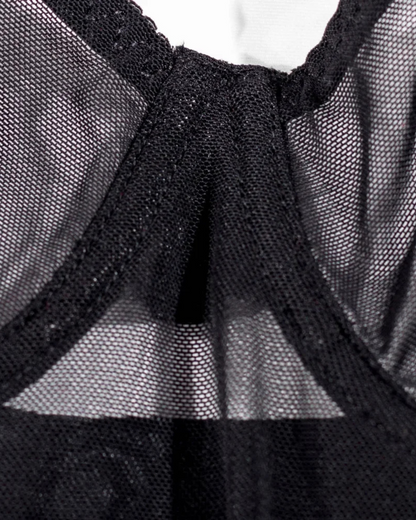 Noční košilka se zavazováním vzadu