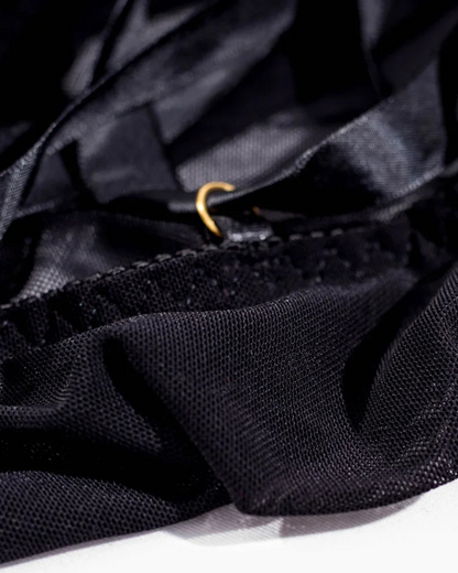 Noční košilka se zavazováním vzadu