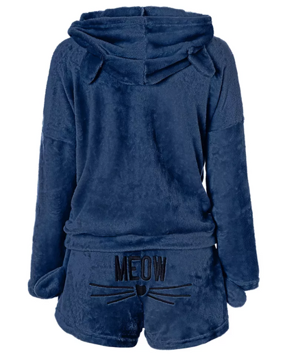 Nadýchaná sada domácího oblečení s motivem koťátka