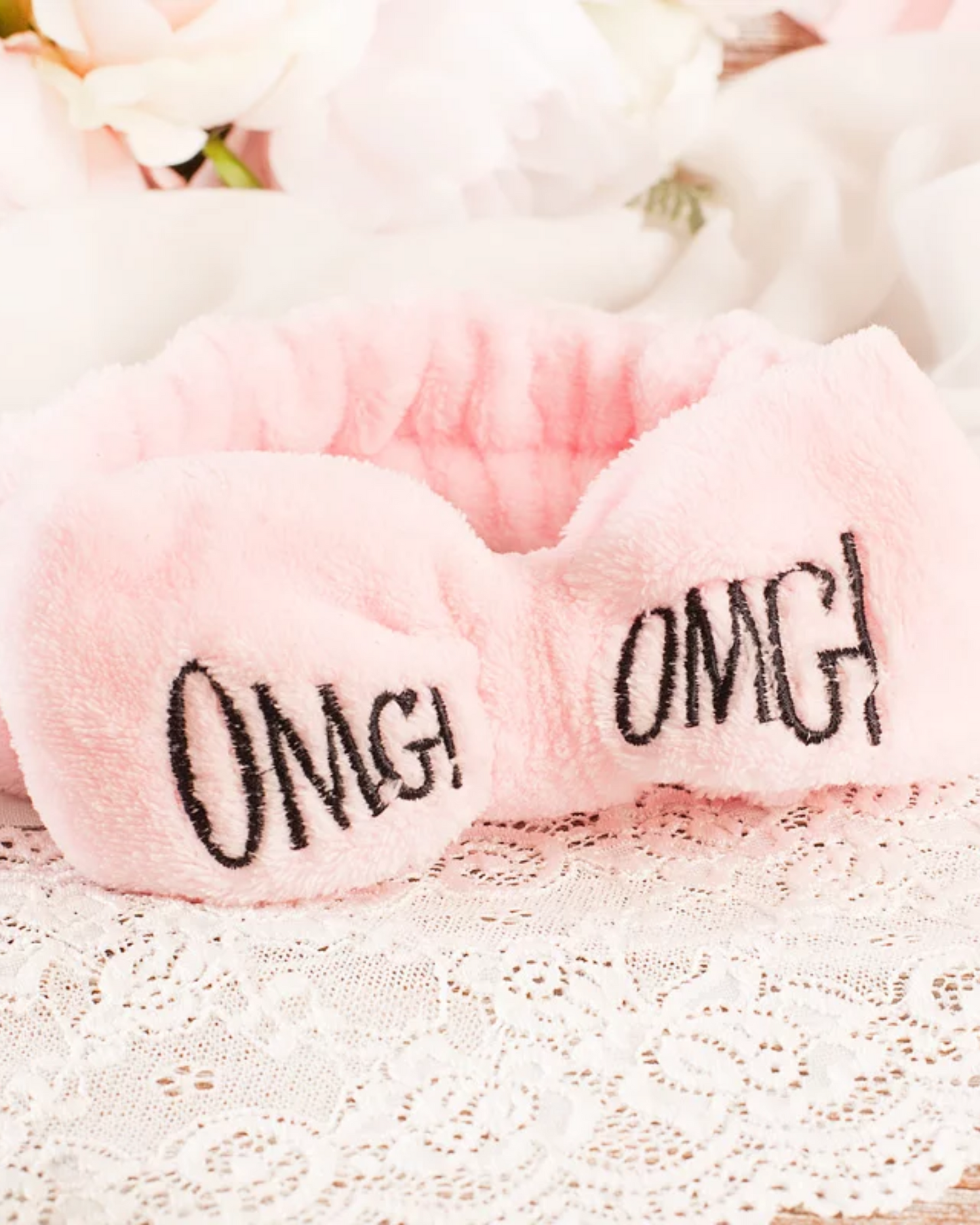 Bože, nadýchaná čelenka s mašlí