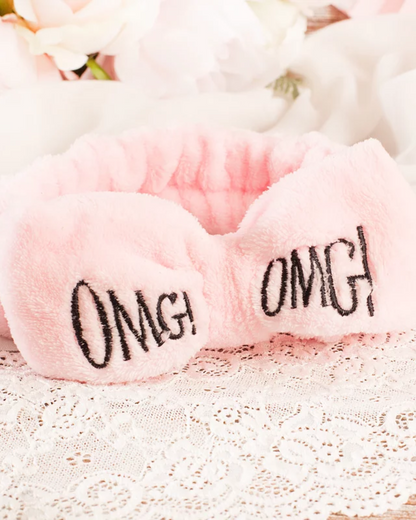 Bože, nadýchaná čelenka s mašlí