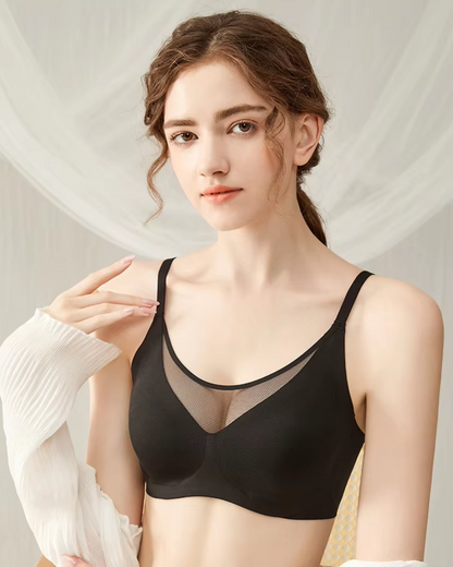 Měkká síťovaná podprsenka