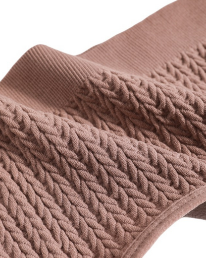 Pohodlná sada spodního prádla z texturovaného materiálu