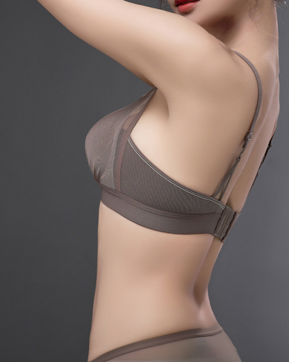 Měkká síťovaná podprsenka bralette