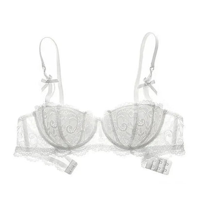 Balkonetová podprsenka s bezpečným zapínáním na háčky