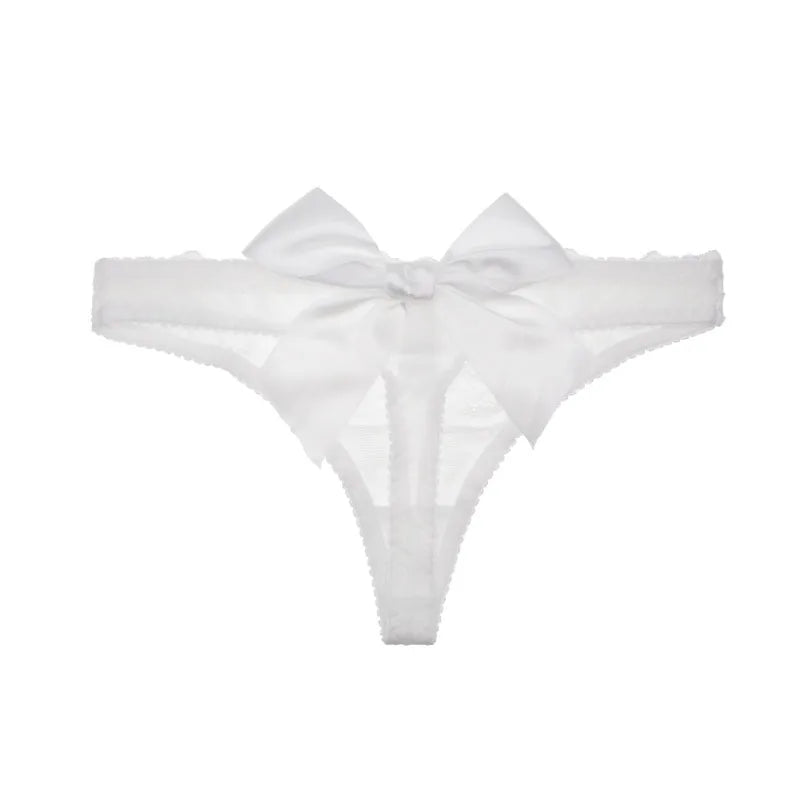 Tanga s velkou saténovou mašlí