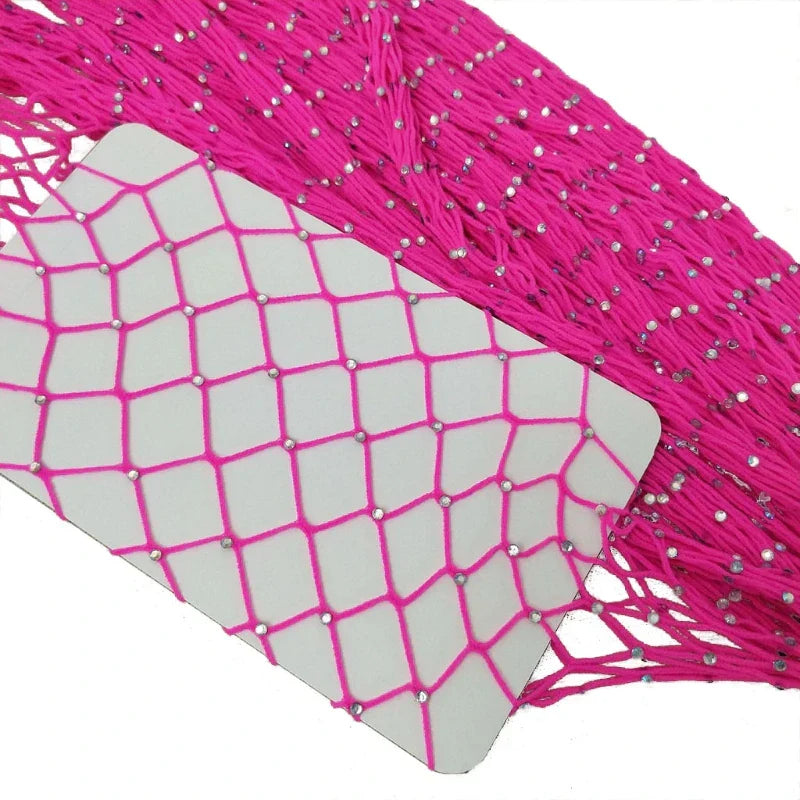 Síťované zpevňující punčochy se zirkony