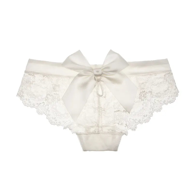 Krajkové kalhotky s romantickou mašlí