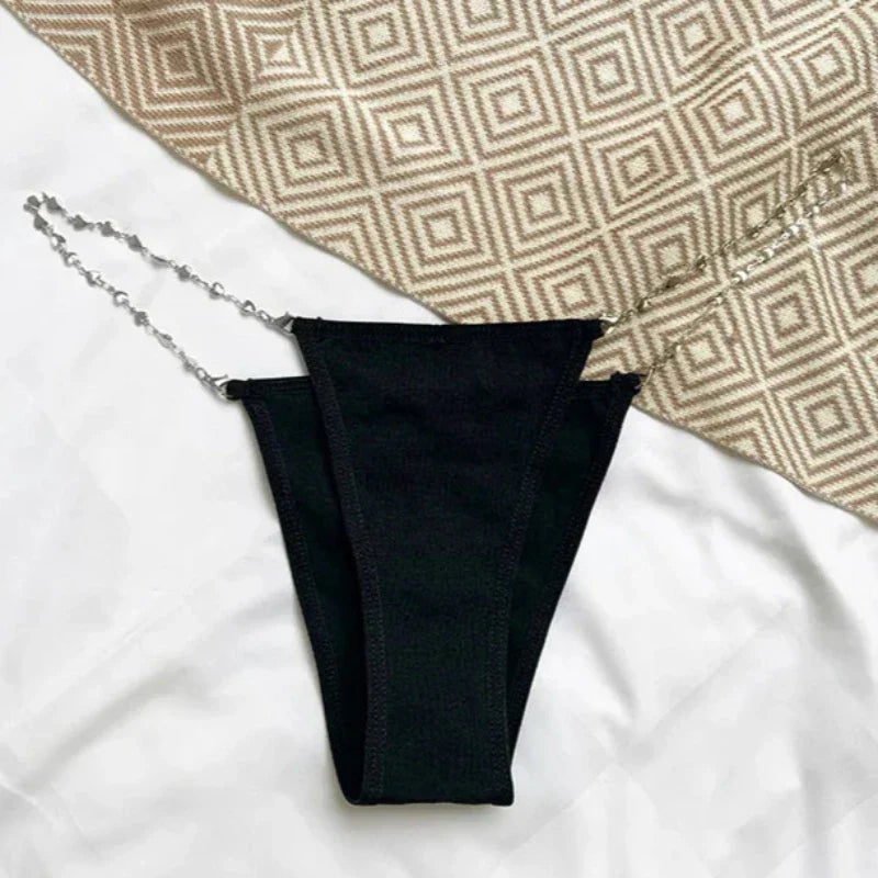 Tanga kalhotky s řetízky