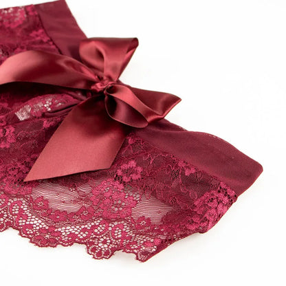 Krajkové kalhotky s romantickou mašlí