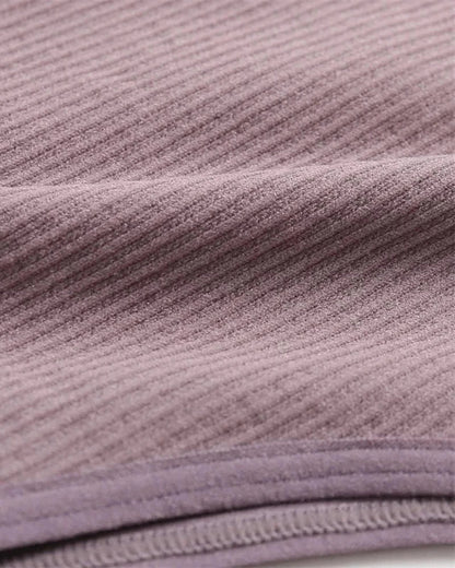 Pohodlná sada spodního prádla z žebrovaného materiálu