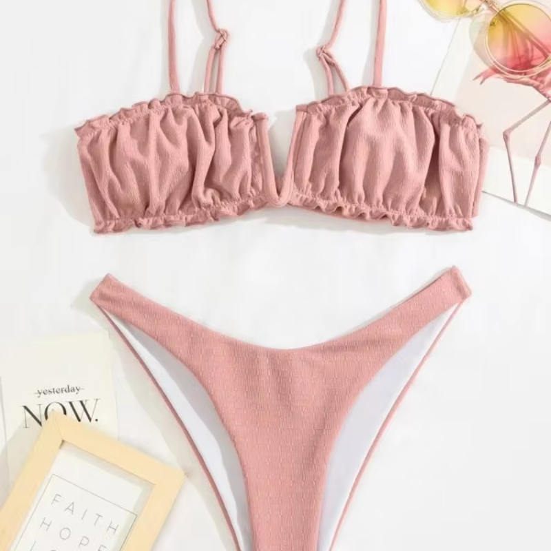 Dvoudílné push-up bikiny