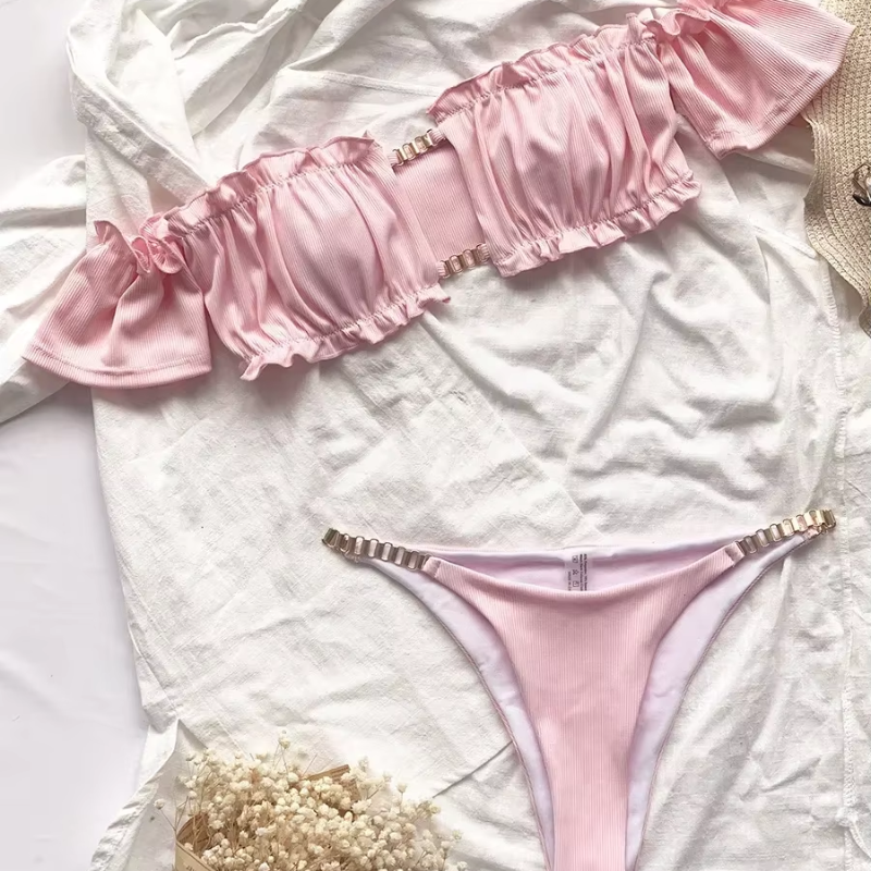 Dvoudílné bikiny s rukávy