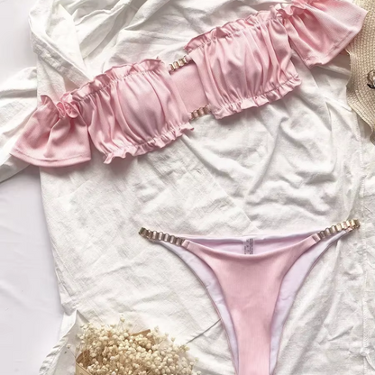 Dvoudílné bikiny s rukávy