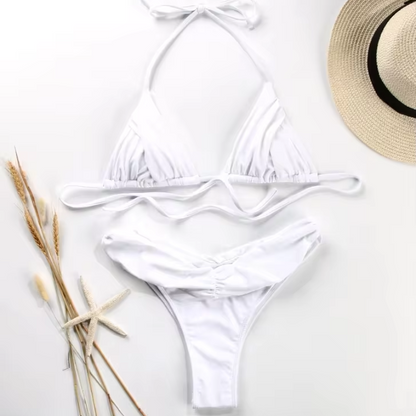 Jednodílné splývavé bikiny