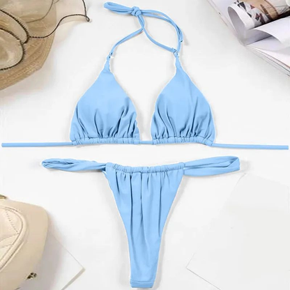 Dvoudílné plavky s volány