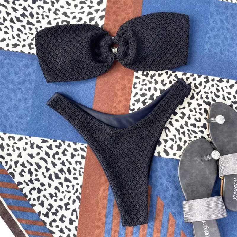 Dvoudílné bandeau plavky