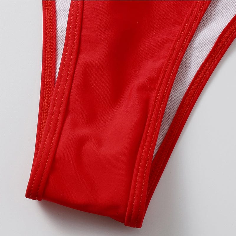 Dvoudílné plavky s vázáním