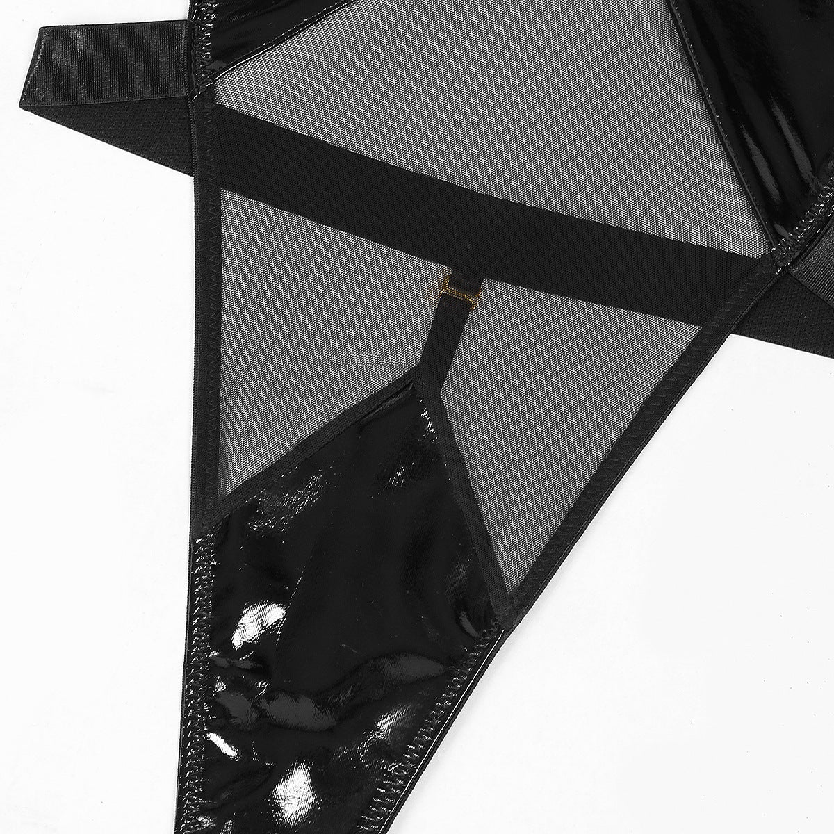 Latexové body s výrazným výstřihem