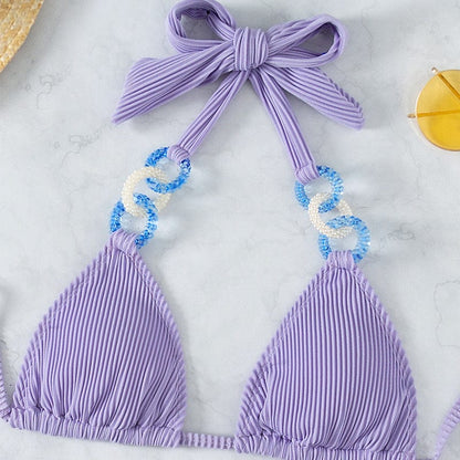 Bikiny s nastavitelnou vázací šňůrkou