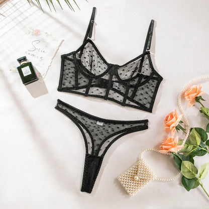 Sada spodního prádla s nastavitelnými ramínky