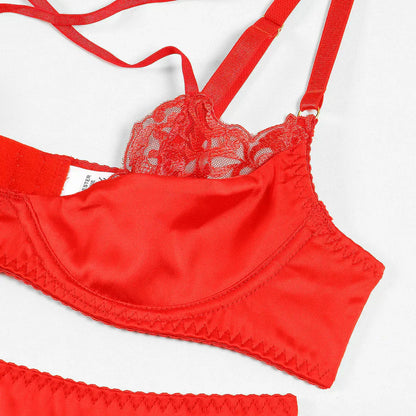 Sada spodního prádla s krajkovými akcenty