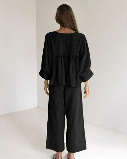 Dlouhý mušelínový domácí prádlo