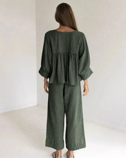 Dlouhý mušelínový domácí prádlo