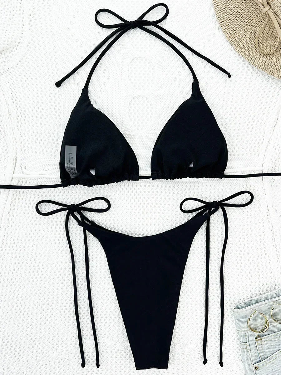 Bikiny s nastavitelnými ramínky