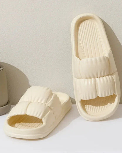 Pohodlné žabky na platformě