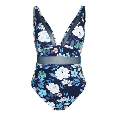 Jednodílné plavky s nastavitelnými ramínky