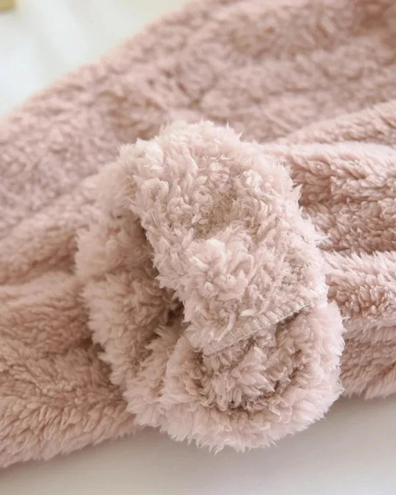 Měkké, nadýchané kalhoty s dlouhými nohavicemi