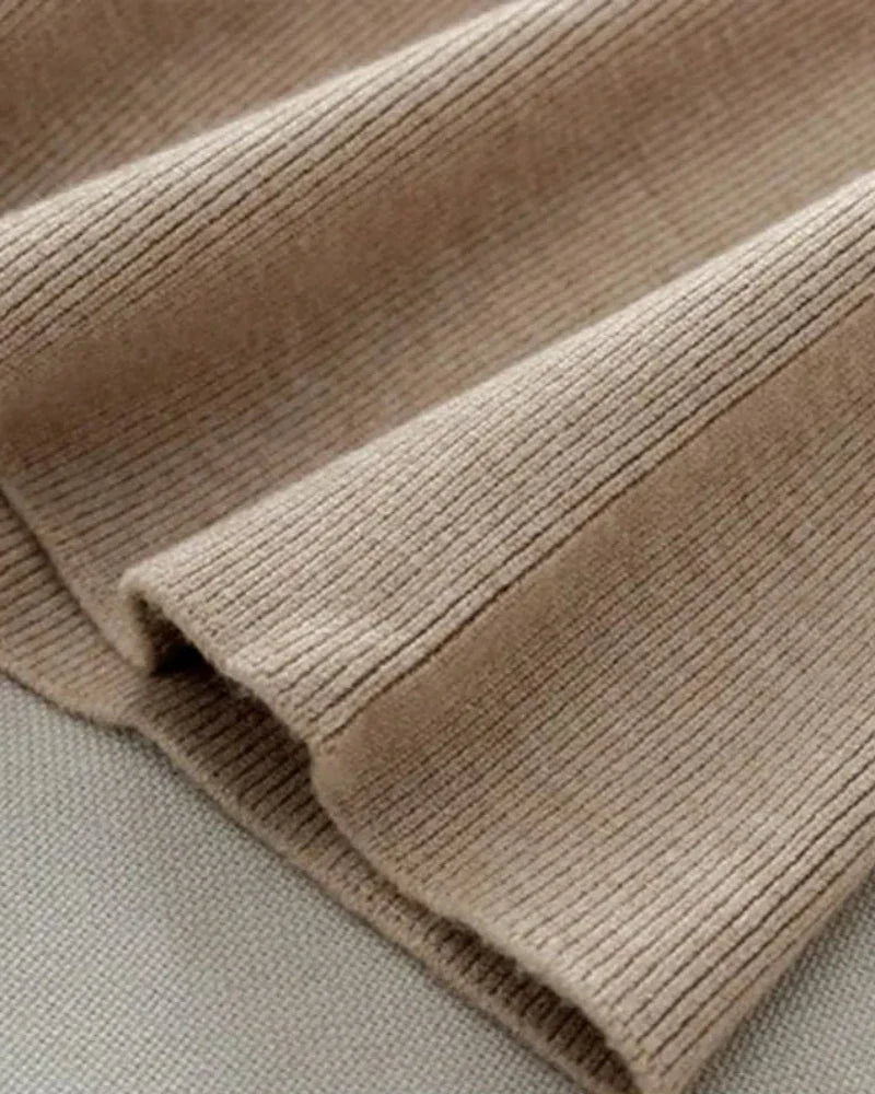 Měkké kalhoty s širokými nohavicemi