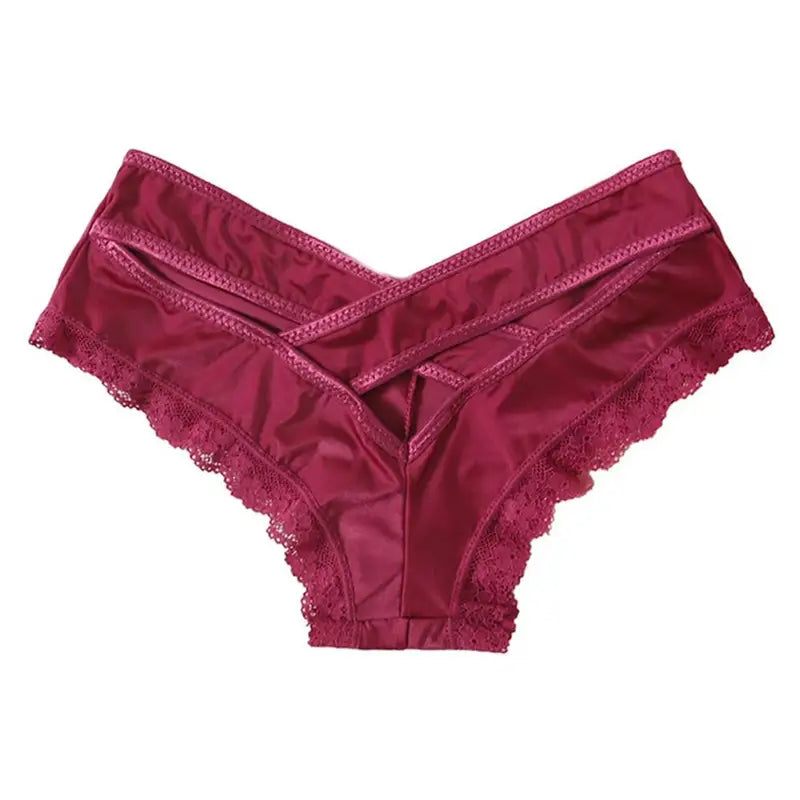 Kalhotky s krajkou a ramínky