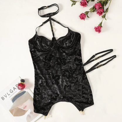 Noční košilka s funkčními kšandami